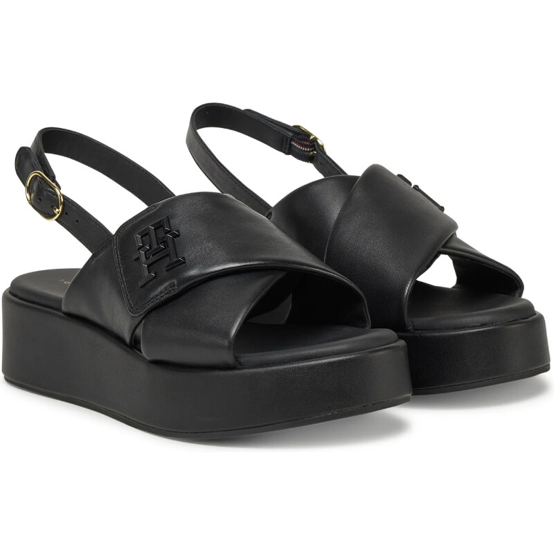 Tommy Hilfiger dámské černé sandále 112723049
