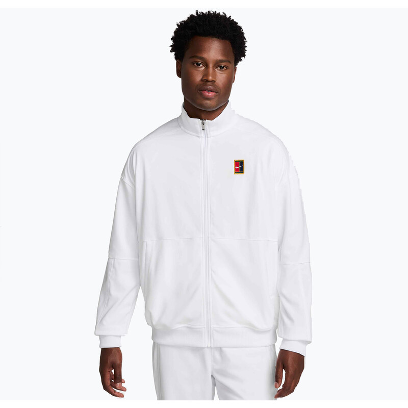 Pánská tenisová mikina Nike Court Heritage white/white