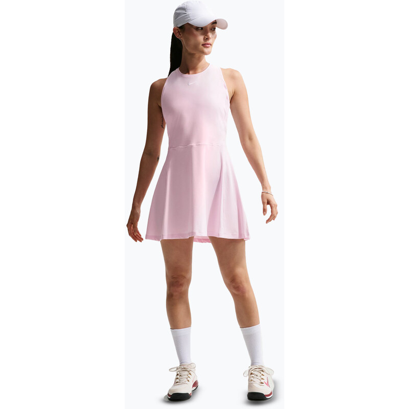 Tenisové šaty Nike Victory Dri-Fit pink foam/white