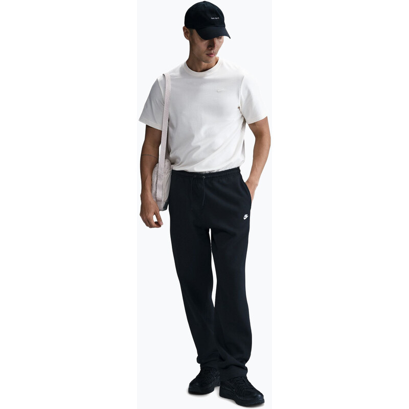 Pánské kalhoty Nike Club Open-Hem black/black/white