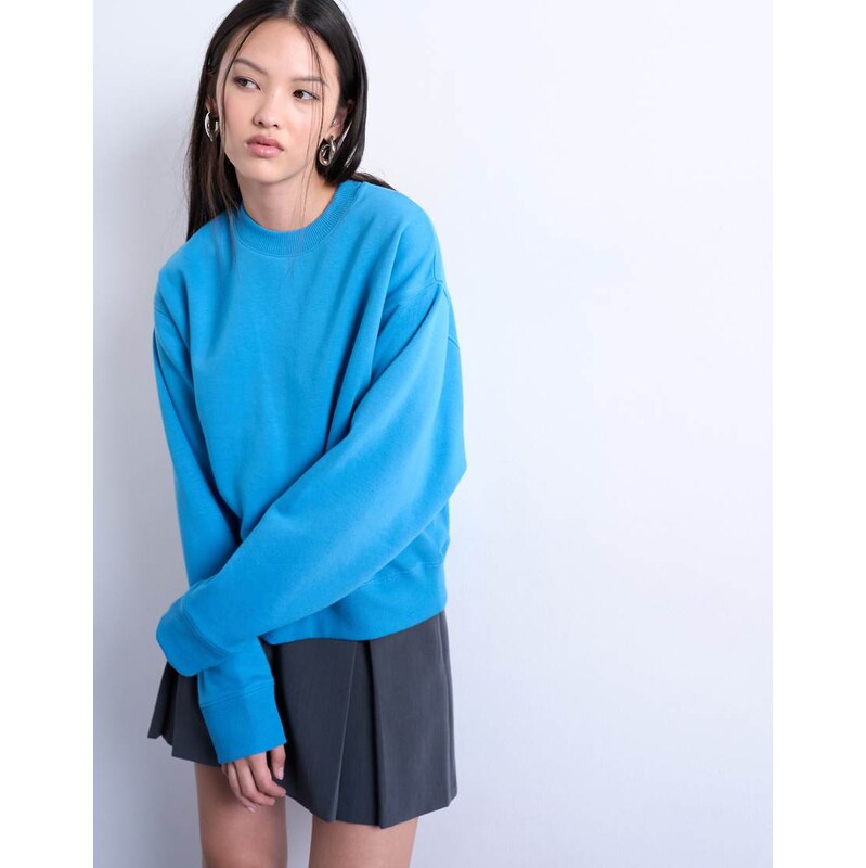 Topshop ultimate sweat in blue 115512775