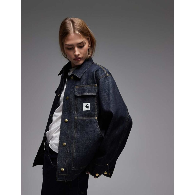 Carhartt WIP OG arctic co-ord rigid denim jacket in blue