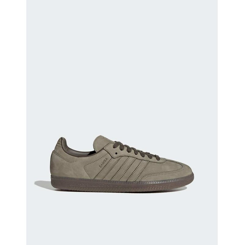 adidas Originals Samba OG trainers in clay with gum sole-Brown