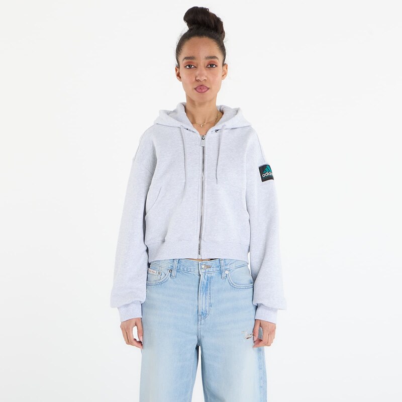 adidas Originals Mikina adidas Equipment Cropped Hoodie Lgh Solid Grey 112731736