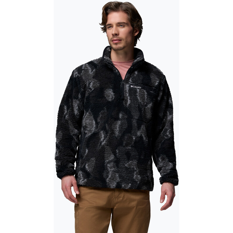 Pánská mikina Columbia Rugged Ridge High Pile Half Zip black