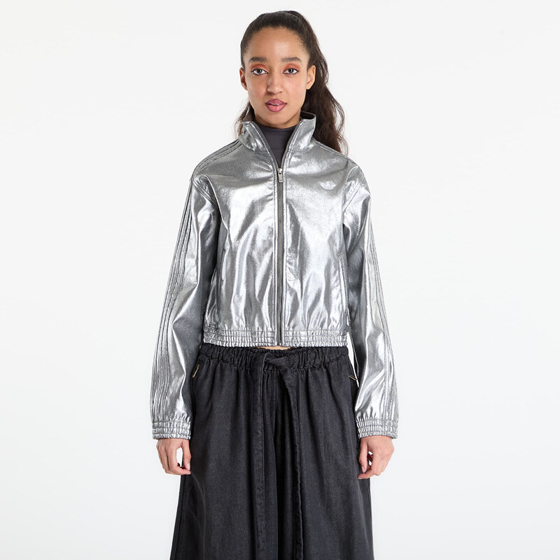 adidas Originals Mikina adidas Firebird Track Top Denim Silver Met. L 112731625