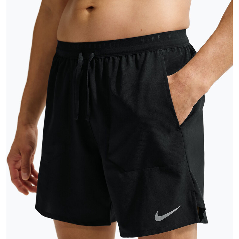 Pánské běžecké šortky Nike Stride Dri-Fit Brief-Lined 7 black