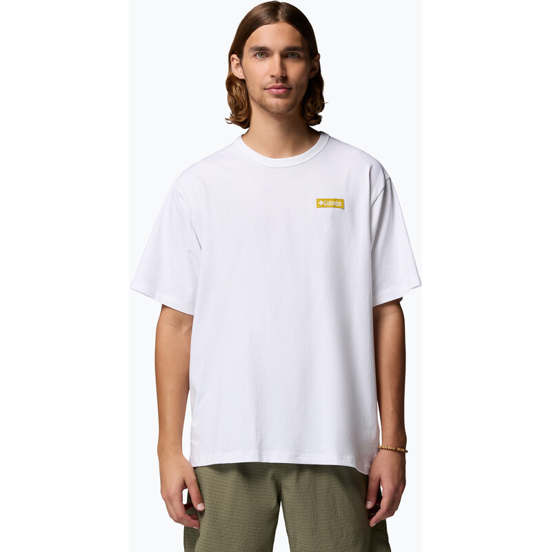 Pánské tričko Columbia CSC Heavyweight Iconic Tee white/repeated