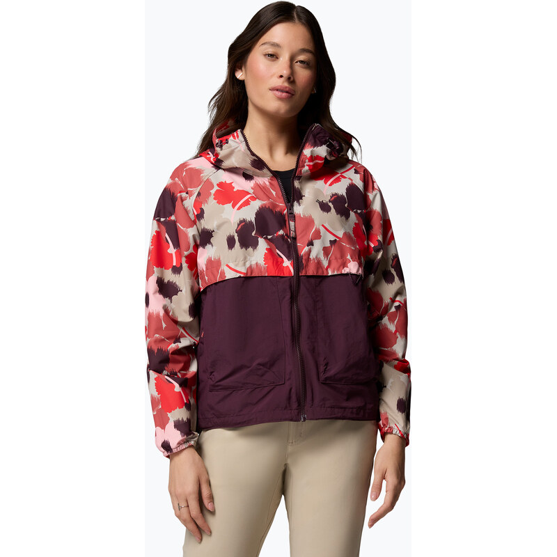Dámská větrovka Columbia Spire Valley Printed Windbreaker washed