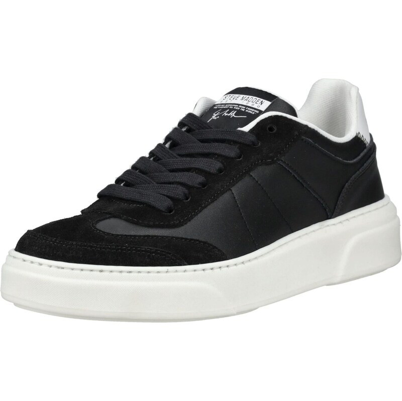 STEVE MADDEN Tenisky černá / bílá