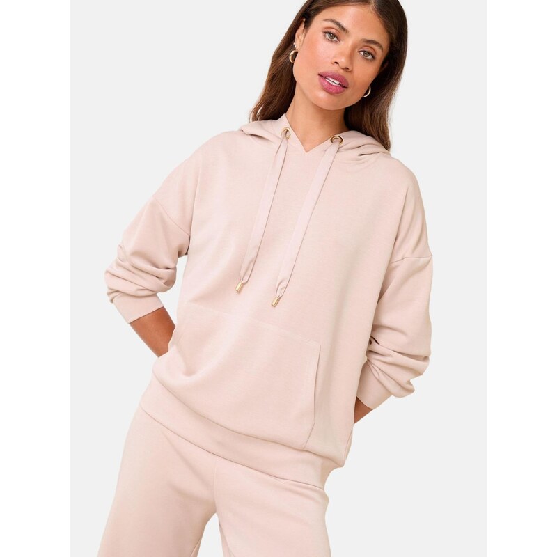 Lipsy Mikina pastelově růžová 112740973