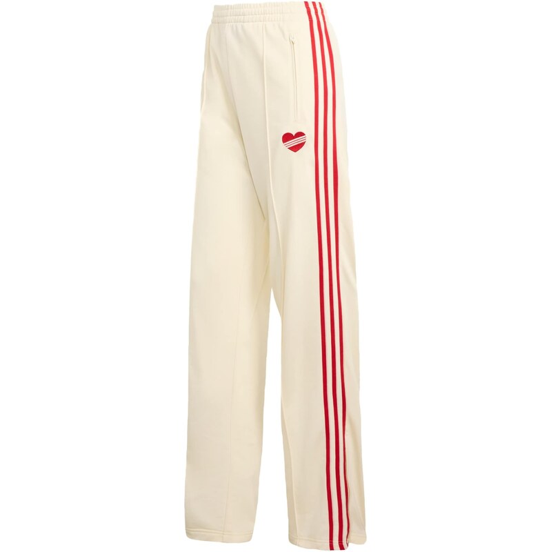 ADIDAS ORIGINALS Kalhoty Firebird tmavě červená / barva bílé