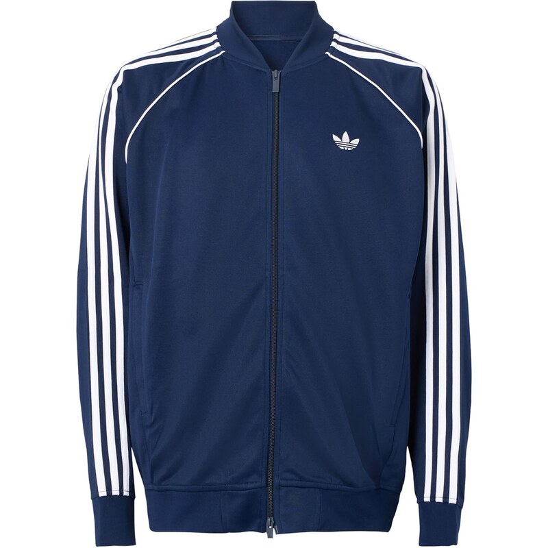 ADIDAS ORIGINALS Mikina SST Adicolor Classics tmavě modrá / bílá