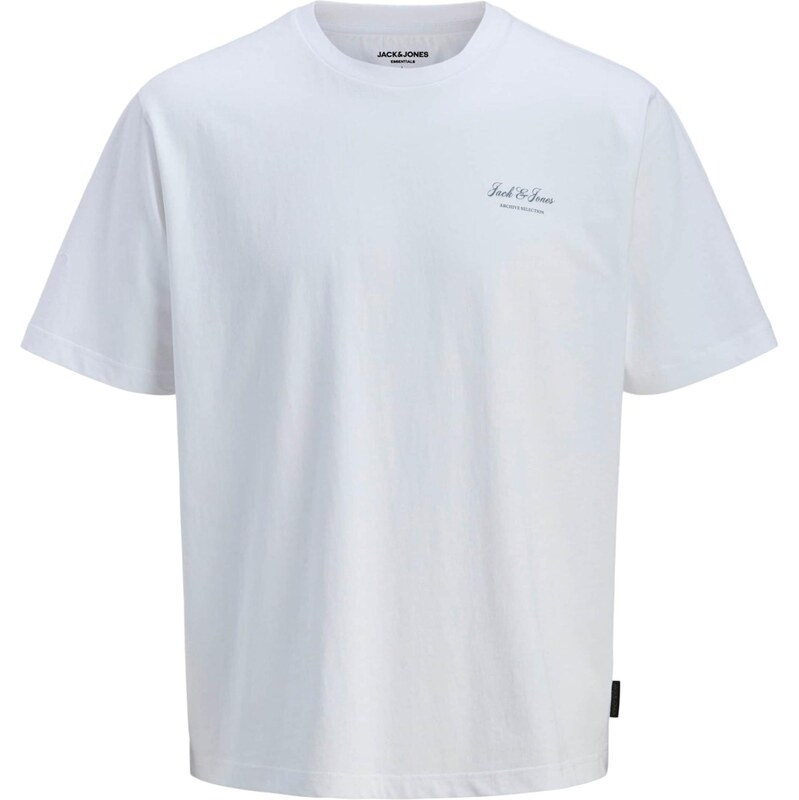 Jack & Jones Junior Tričko JJEARCHIVE tmavě zelená / bílá