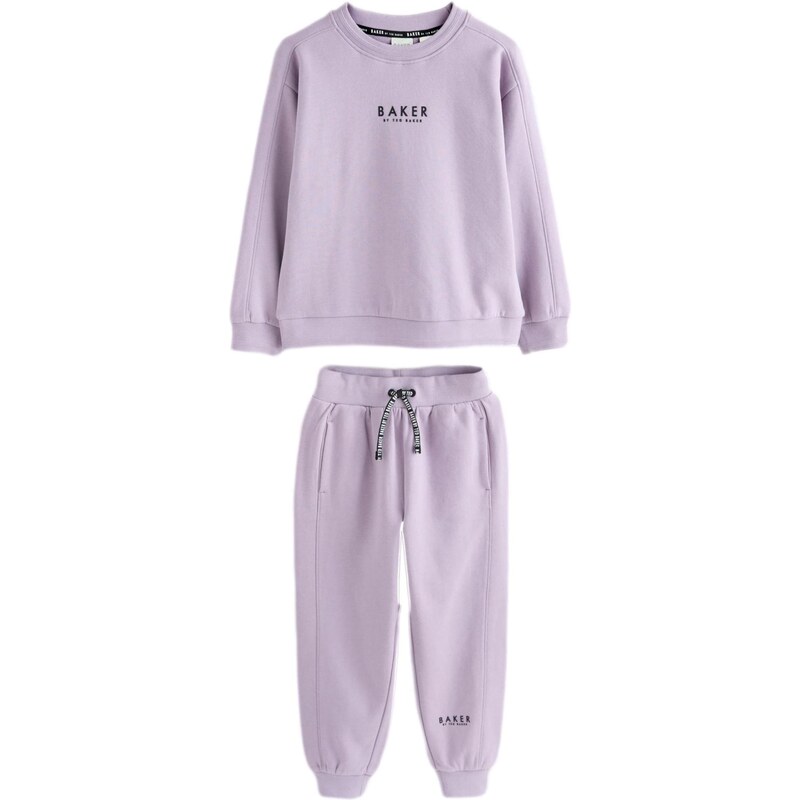 Baker by Ted Baker Joggingová souprava pastelová fialová / černá 112741265