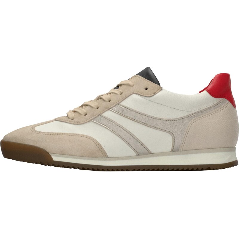 GABOR Šněrovací boty béžová / červená / offwhite 112741311