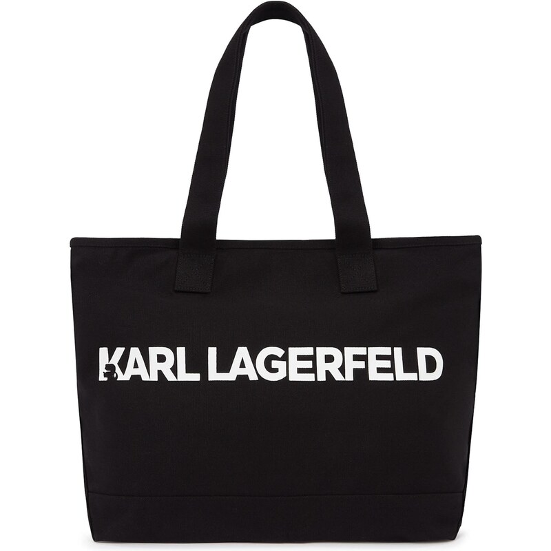Karl Lagerfeld Nákupní taška černá / bílá