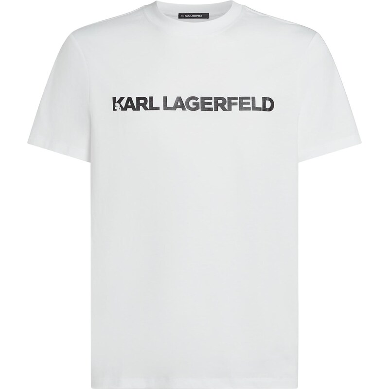 Karl Lagerfeld Tričko černá / bílá