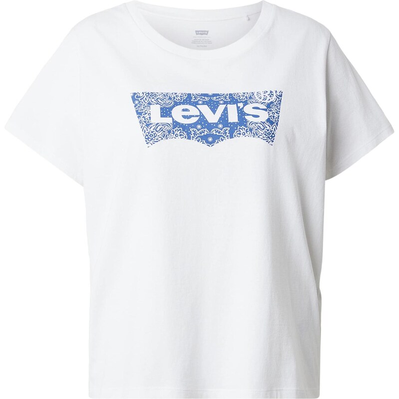Levis Plus Tričko THE PERFECT modrá / bílá
