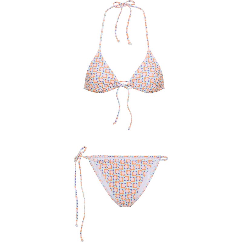 LSCN by LASCANA Bikiny indigo / mátová / oranžová / pastelově