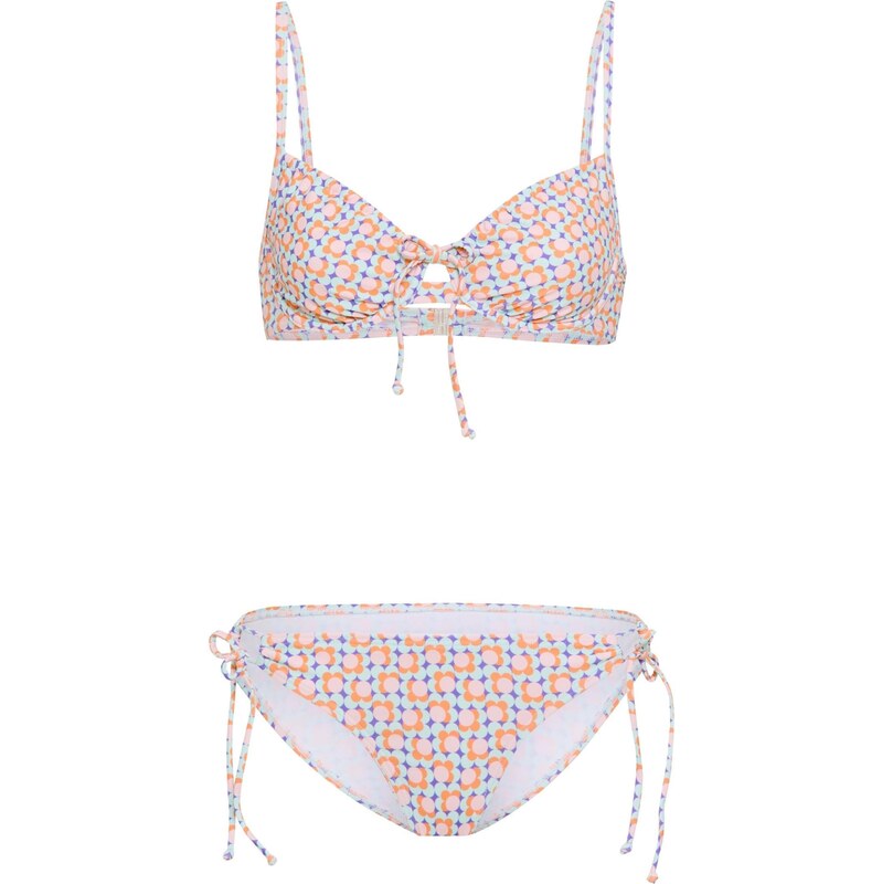 LSCN by LASCANA Bikiny mátová / fialová / oranžová / růžová