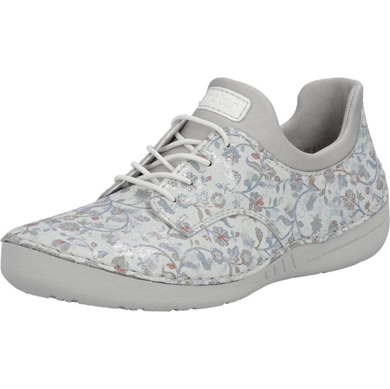 Rieker Slip on boty noční modrá / hnědá / světle šedá