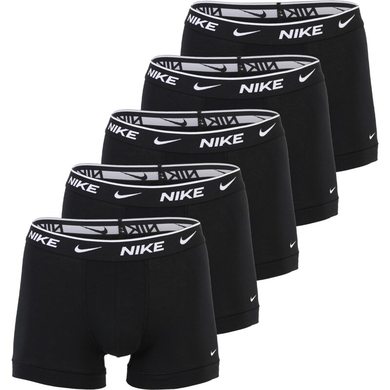 NIKE Underwear Boxerky černá / bílá