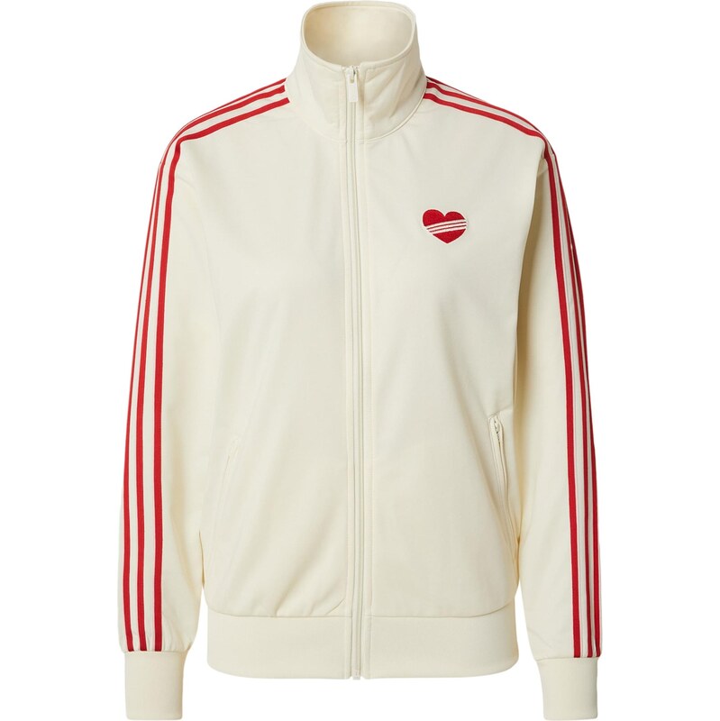 ADIDAS ORIGINALS Přechodná bunda FB TT krémová / červená 112742367