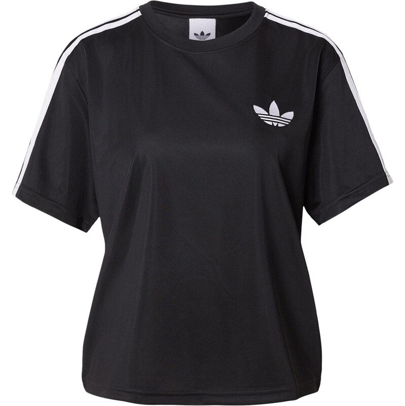 ADIDAS ORIGINALS Tričko 'Firebird' černá / bílá