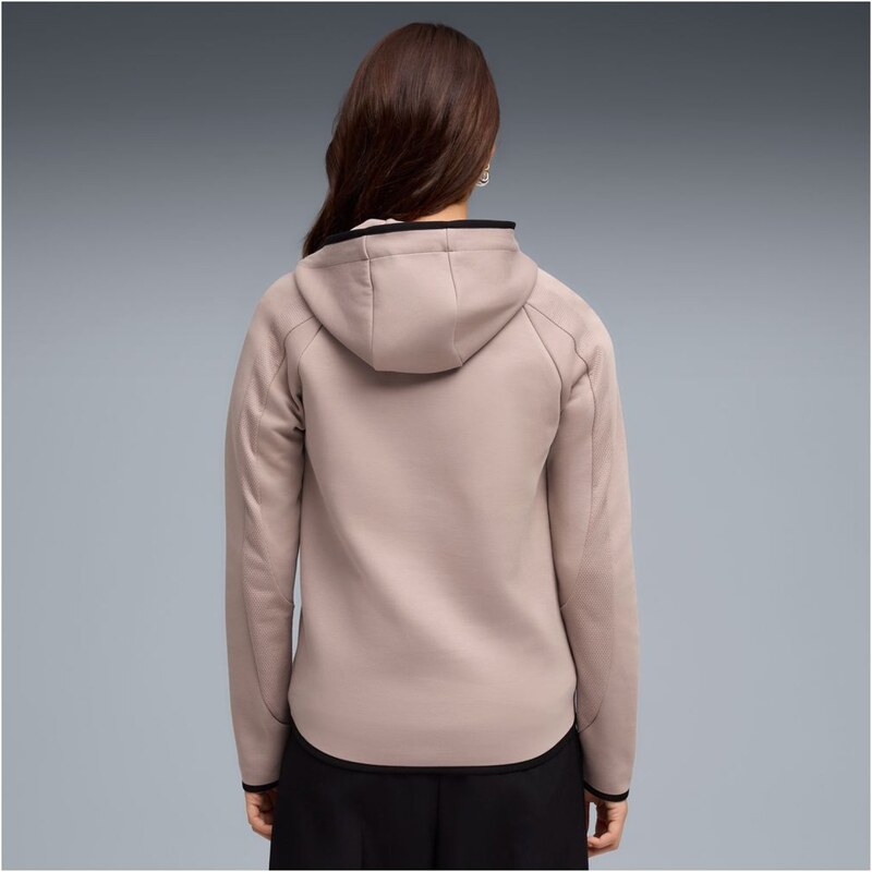 PUMA - EVOSTRIPE FULL-ZIP HOODIE DK DÁMSKÁ PROPÍNACÍ MIKINA