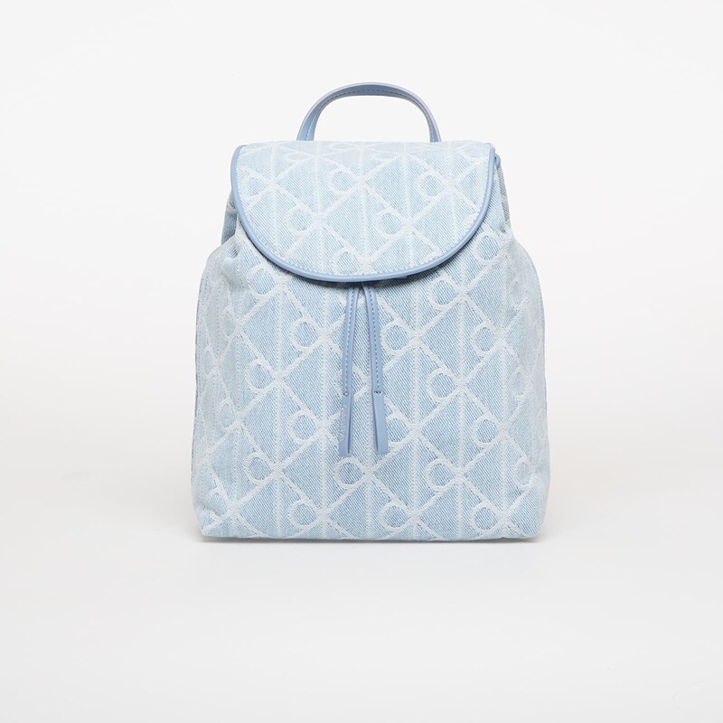 Batoh Calvin Klein Emblem Aop Denim Backpack Blue Universal 112747282