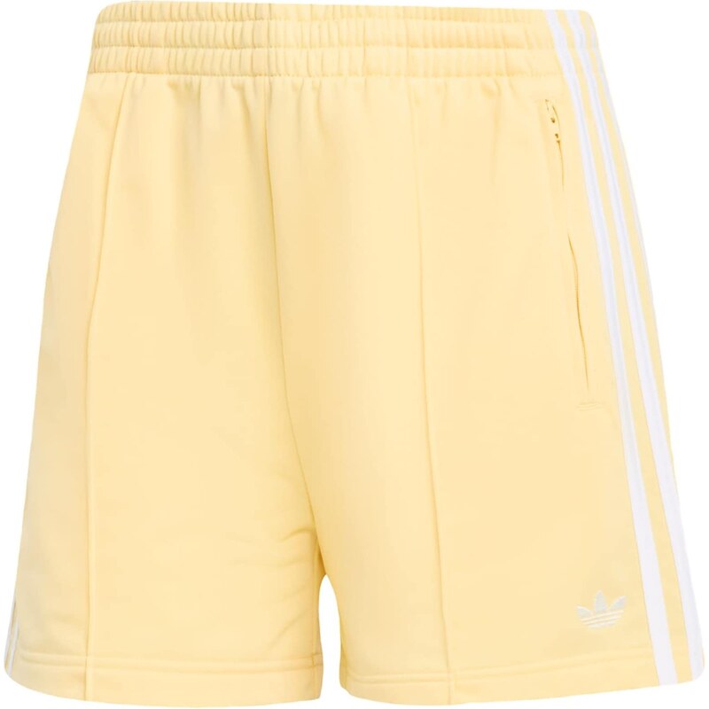 ADIDAS ORIGINALS Kalhoty Firebird Classic pastelově žlutá / bílá