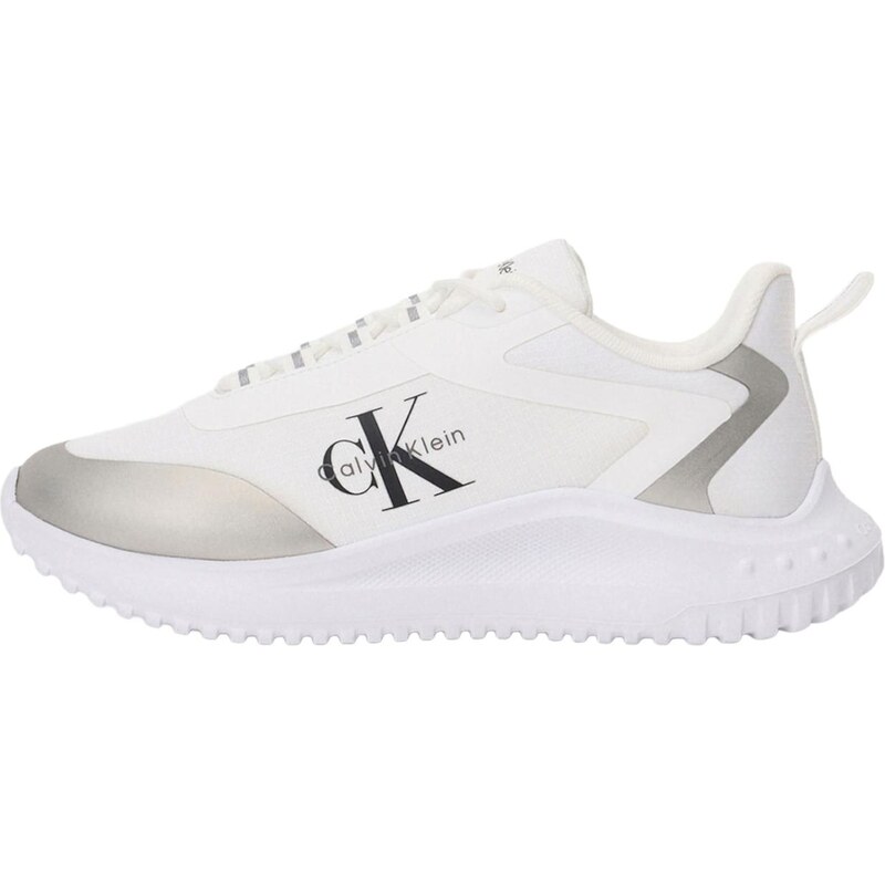 Calvin Klein Tenisky černá / stříbrná / bílá