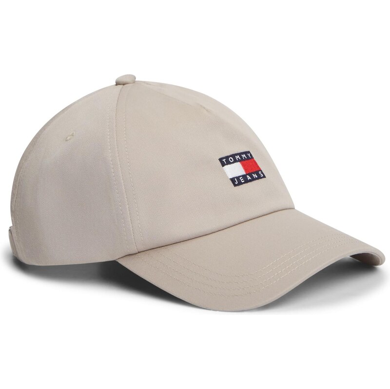 Tommy Jeans Kšiltovka HERITAGE starobéžová / námořnická modř / červená 112750729
