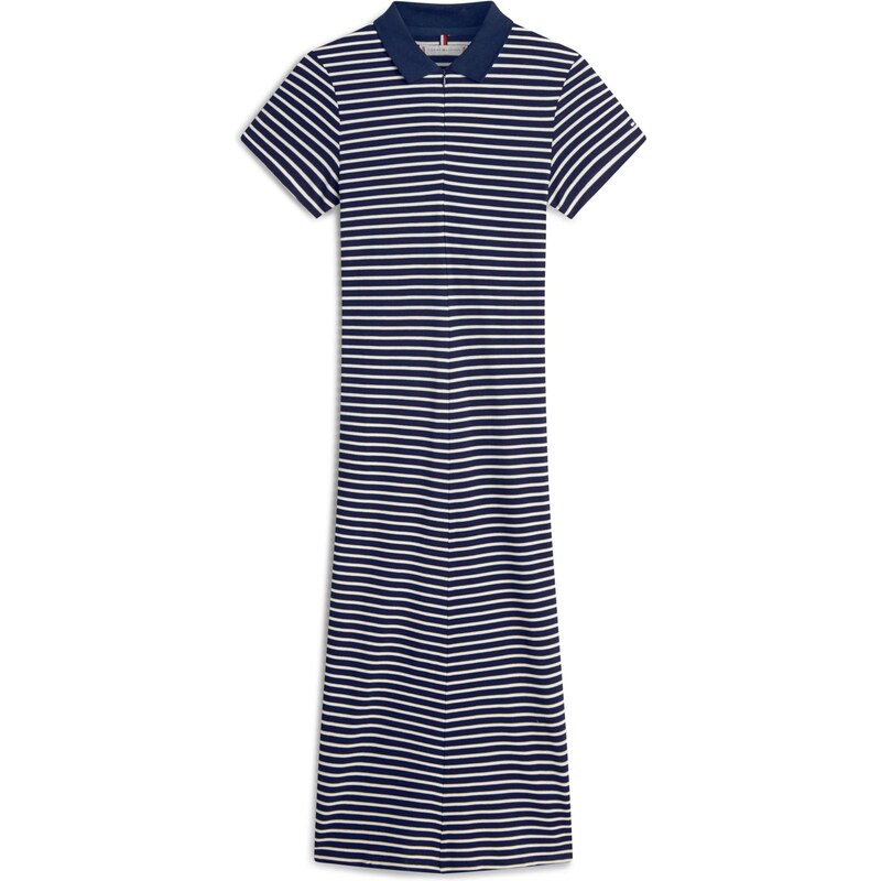 TOMMY HILFIGER Šaty námořnická modř / bílá