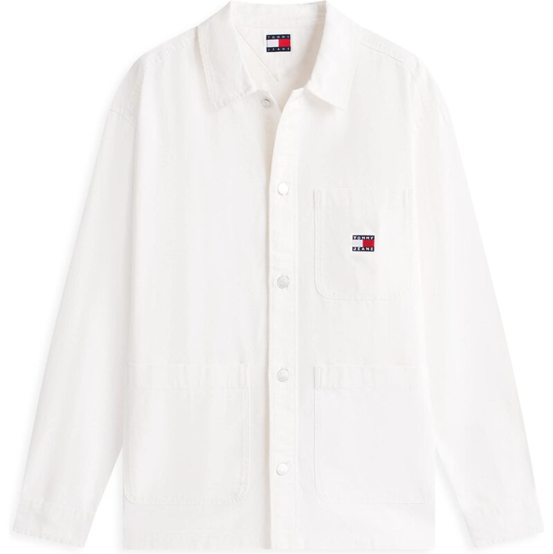 Tommy Jeans Přechodná bunda ESSENTIAL tmavě modrá / červená /