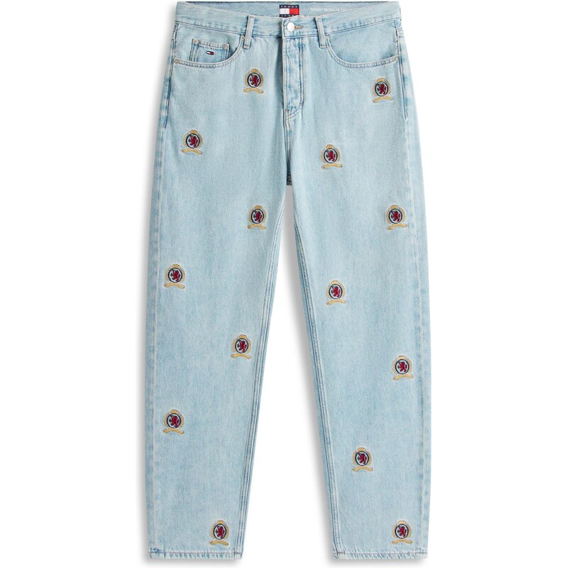 Tommy Jeans Džíny SONNY námořnická modř / světlemodrá / zlatě