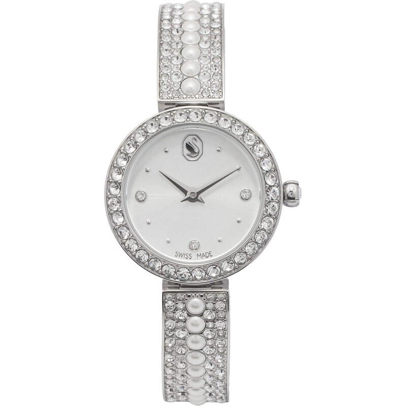 Swarovski Analogové hodinky stříbrná
