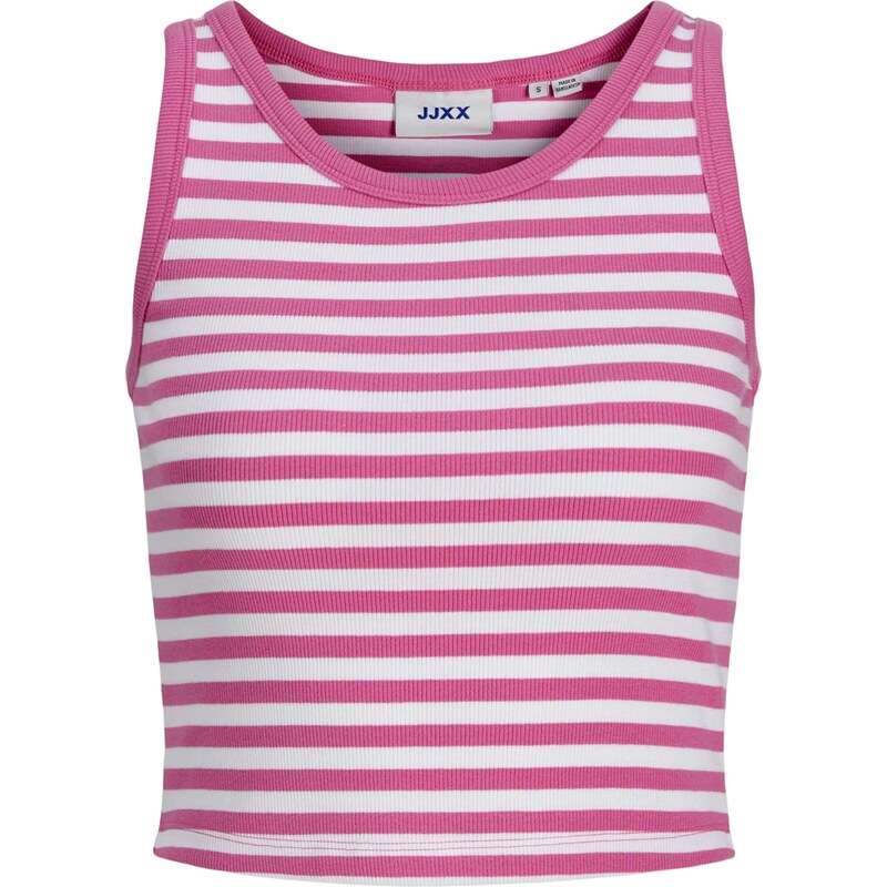 JJXX Top JXFALLON pink / bílá 112750659