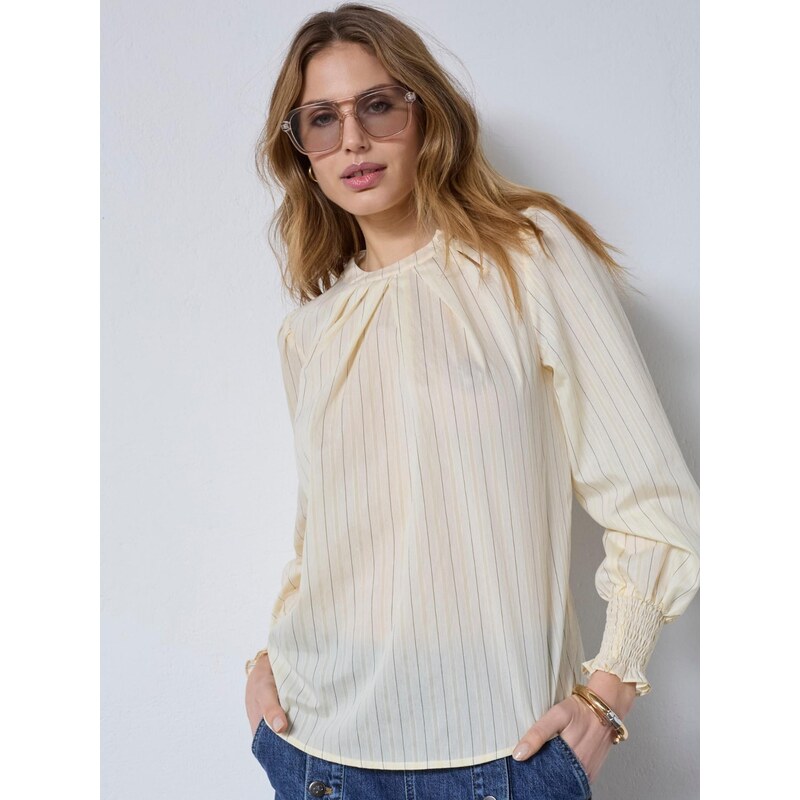 cocouture Tričko DaraCC citronově žlutá 112751041