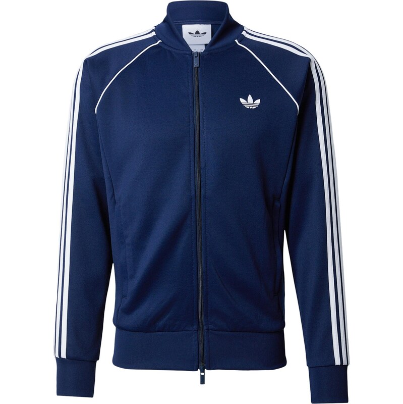 ADIDAS ORIGINALS Přechodná bunda SST TT námořnická modř / bílá 112751475