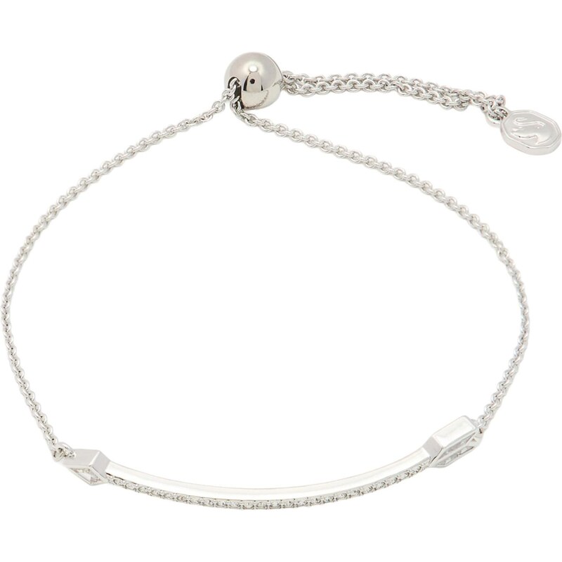 Swarovski Náramek stříbrná / průhledná