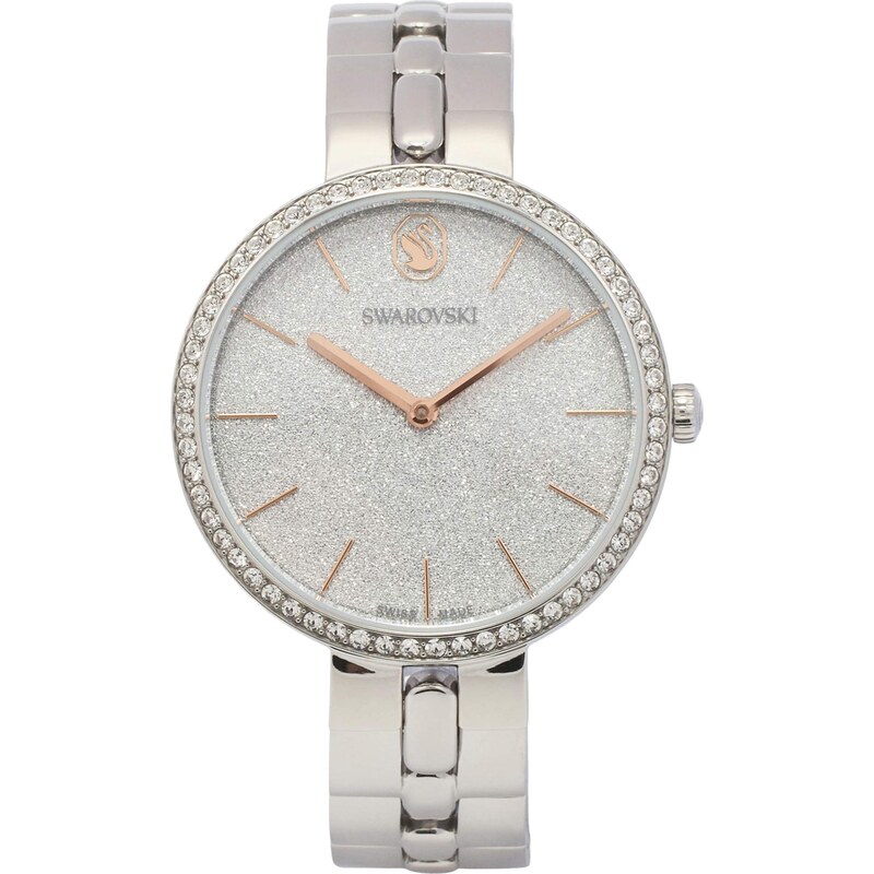 Swarovski Analogové hodinky Jewelry růžově zlatá / stříbrná