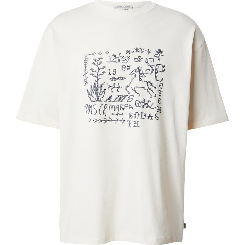 SCOTCH & SODA Tričko pastelově žlutá / antracitová
