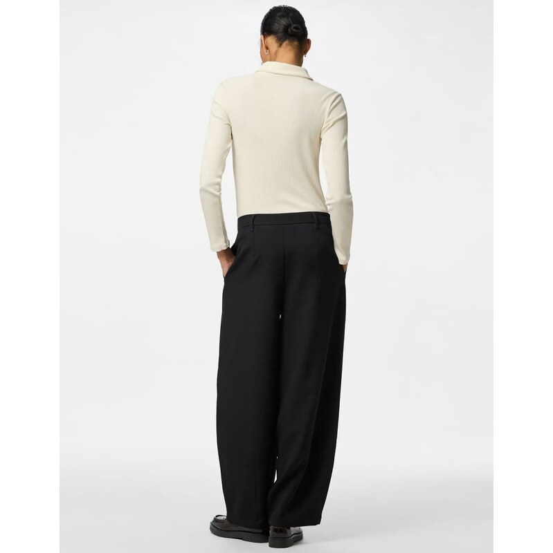 Pieces Trousers in black