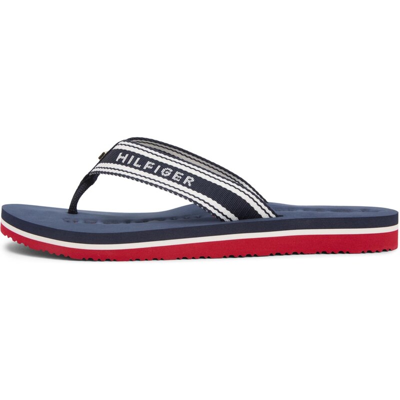 TOMMY HILFIGER Žabky námořnická modř / bílá 112759644