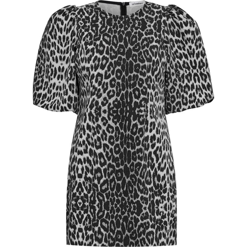 cocouture Šaty šedá / světle šedá / černá