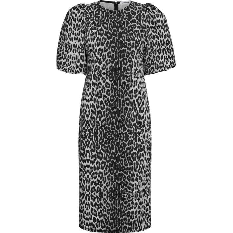 cocouture Šaty Leo světle hnědá / šedá / černá 112758679