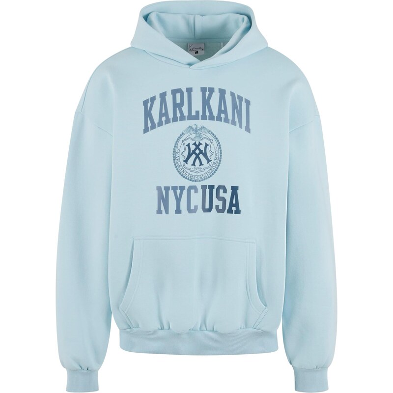 Karl Kani Mikina USA azurová / světlemodrá