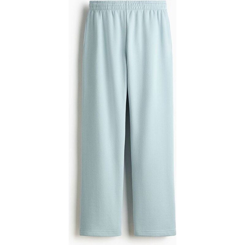 H&M - Teplákové kalhoty - Světle Tyrkysová